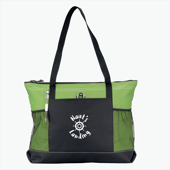 Item #TB-847, Select Zippered Tote